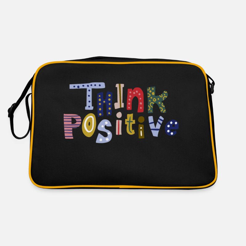 Think Positive Retro Bag