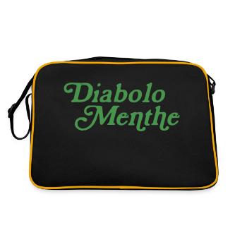 Diabolo menthe - Sac Retro - noir/or - Dos