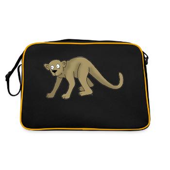 Monkeys 2 - Retro Bag - black/gold - Back