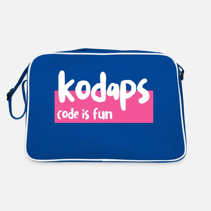 Kodaps - code is fun Retro Bag