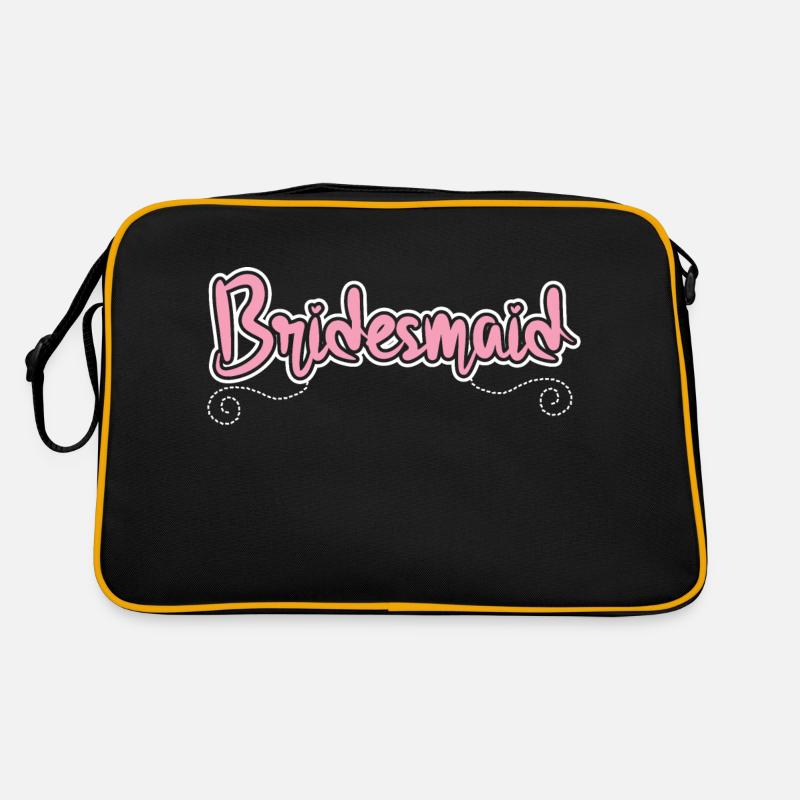 Bridesmaid Cute Artwork Retro Bag