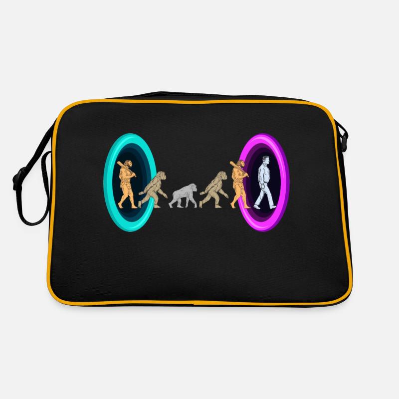 Evolution through portals Retro Bag