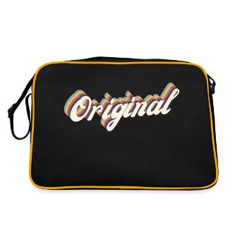 Original - Retro Bag - black/gold - Back