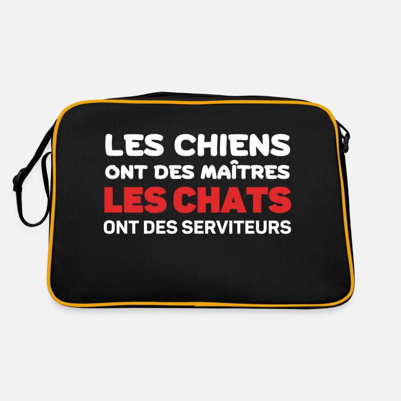 Humour de Chat Sac Retro