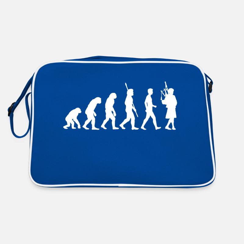Cornemuse Évolution Écosse Musique Cornemuseur Sac Retro