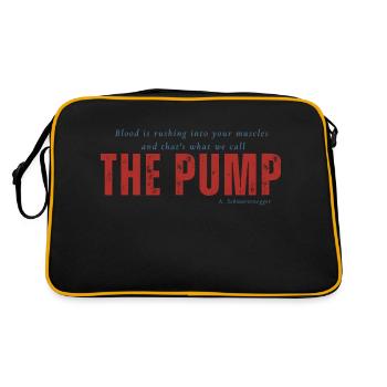 La pompe - Sac Retro - noir/or - Dos