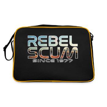 Rebel Scum - Movie Quote Scum Rebels - Retro Bag - black/gold - Back
