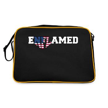 Enflamed | Election 2024 - Retro Bag - black/gold - Back