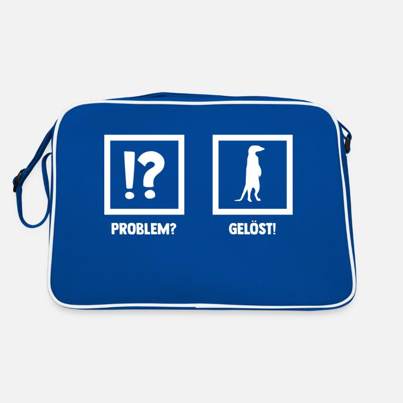 Erdmännchen Retro Tasche