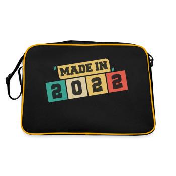 2022 anniversaire 2022 né en 2022 anniversaire - Sac Retro - noir/or - Dos