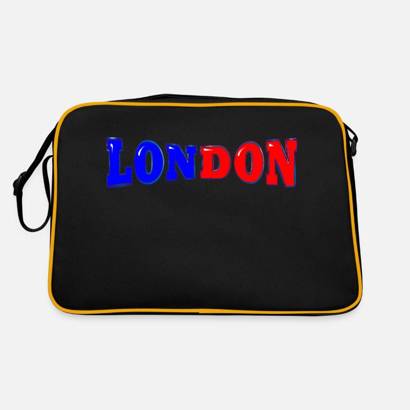 LON DON DISTORTION Retro Bag