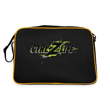 UNDO - Retro Bag - black/gold - Back