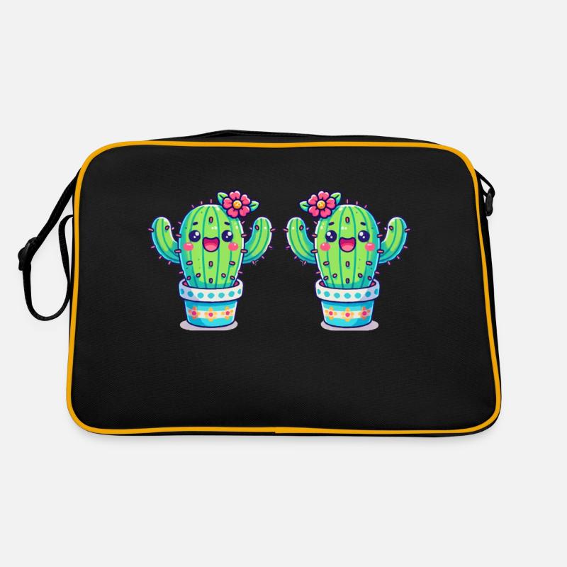 kaktus 2 Retro Tasche