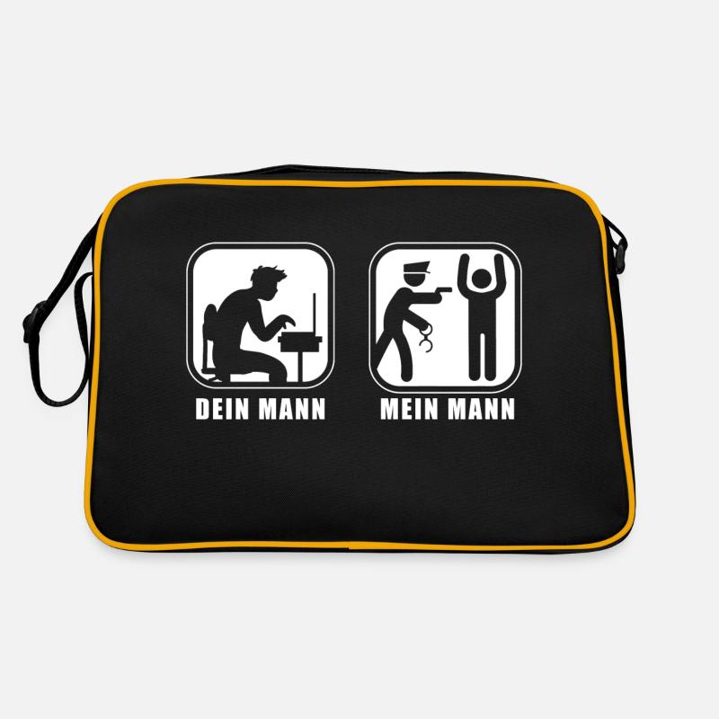 Dein Mann Mein Mann Retro Tasche