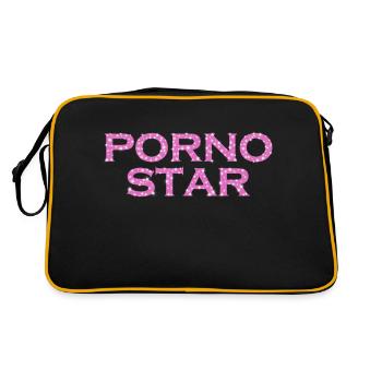 Sexy Porn Star - Sac Retro - noir/or - Dos