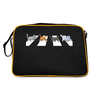 the kittens - Sac Retro - noir/or - Dos