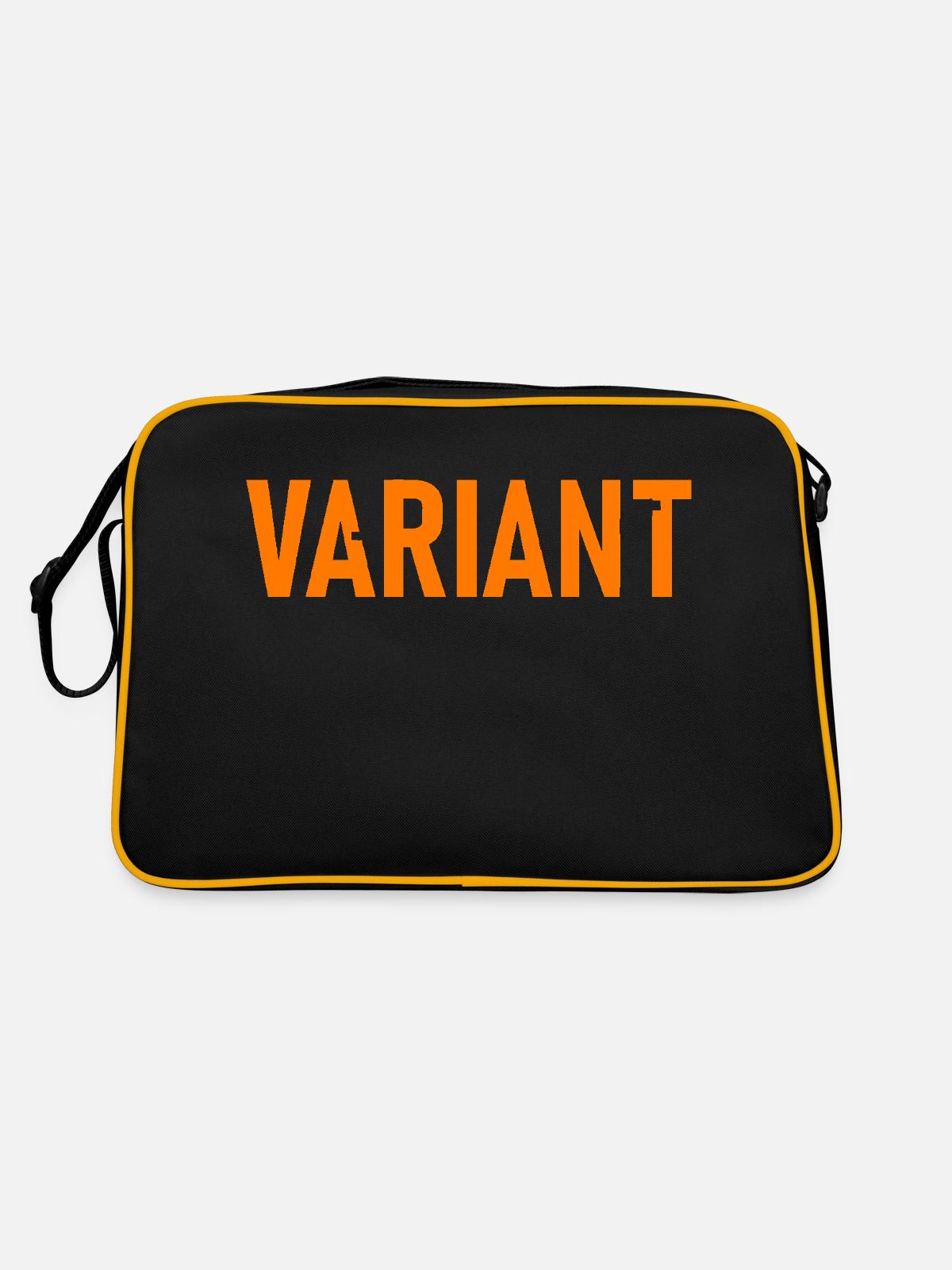 Variante - Sac Retro - noir/or - Dos
