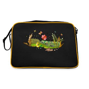 Pré - Sac Retro - noir/or - Dos