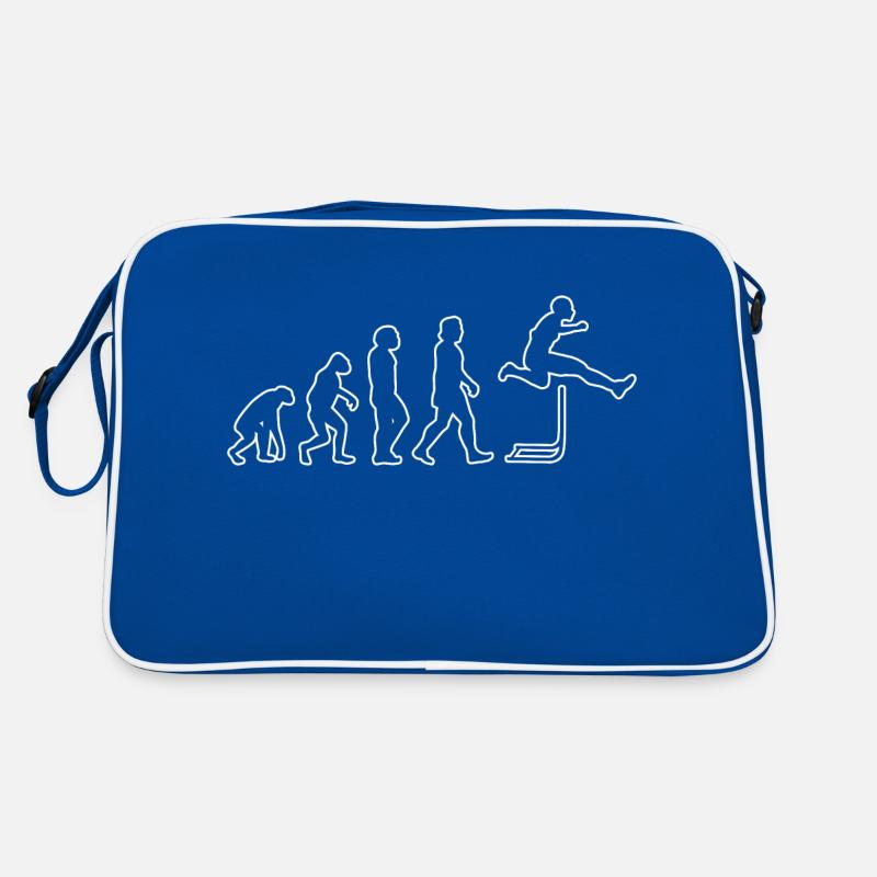 Hurdles Evolution Hurdler Athletics Retro Bag
