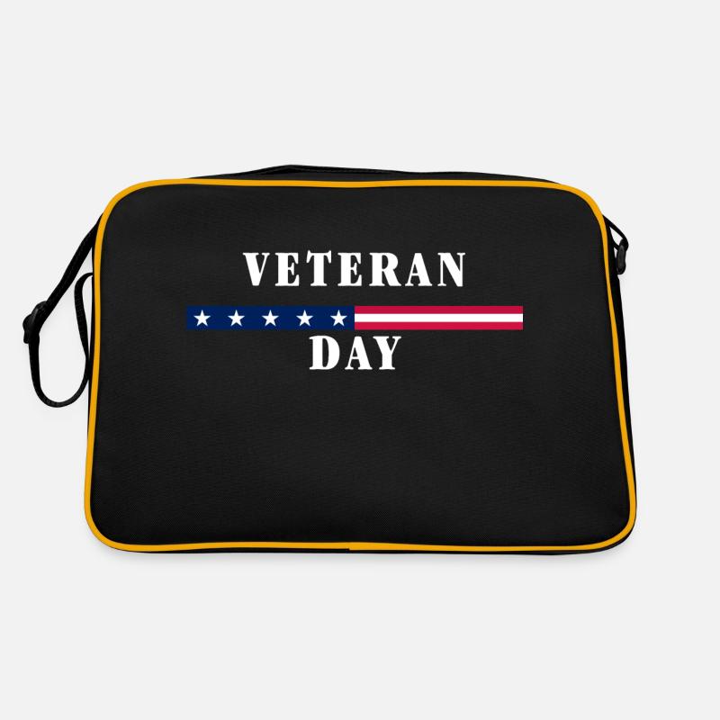 Veteranen-Tag Retro Tasche