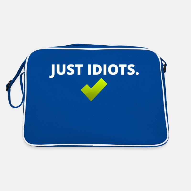 Conception juste idiote Sac Retro