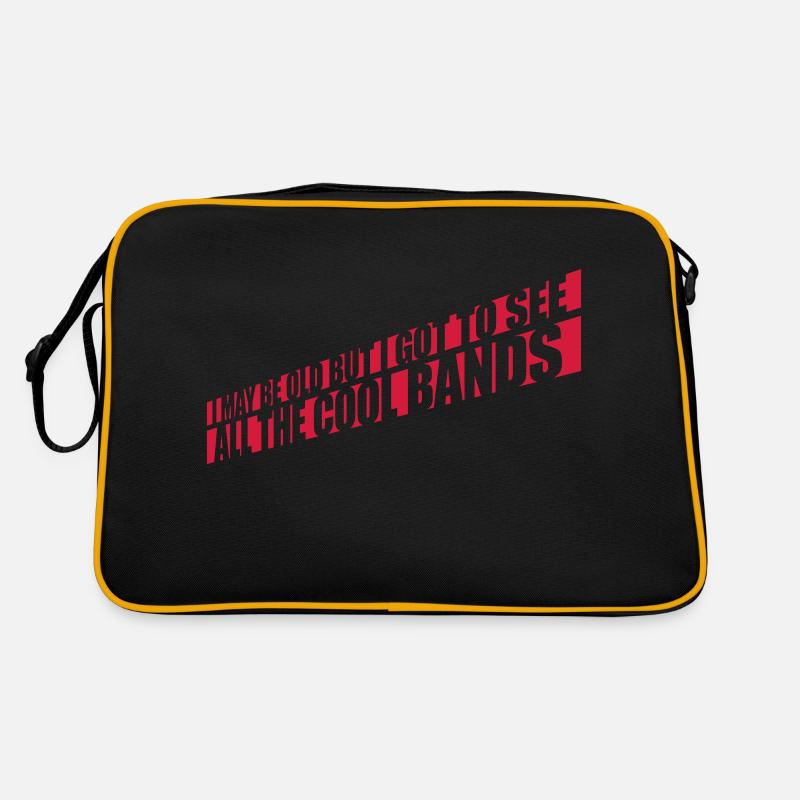 I may be old Retro Tasche