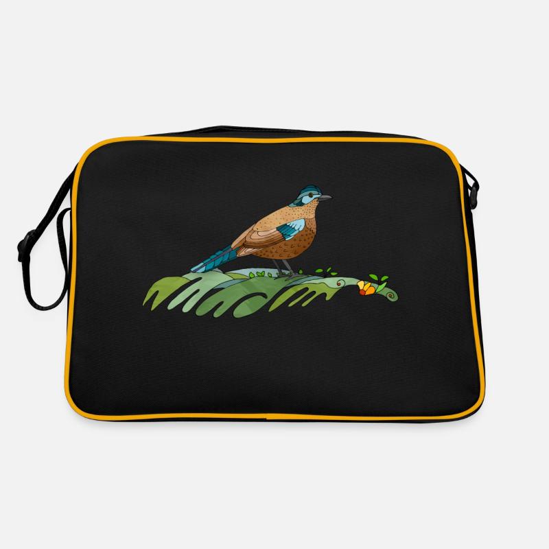 Oiseau Sac Retro