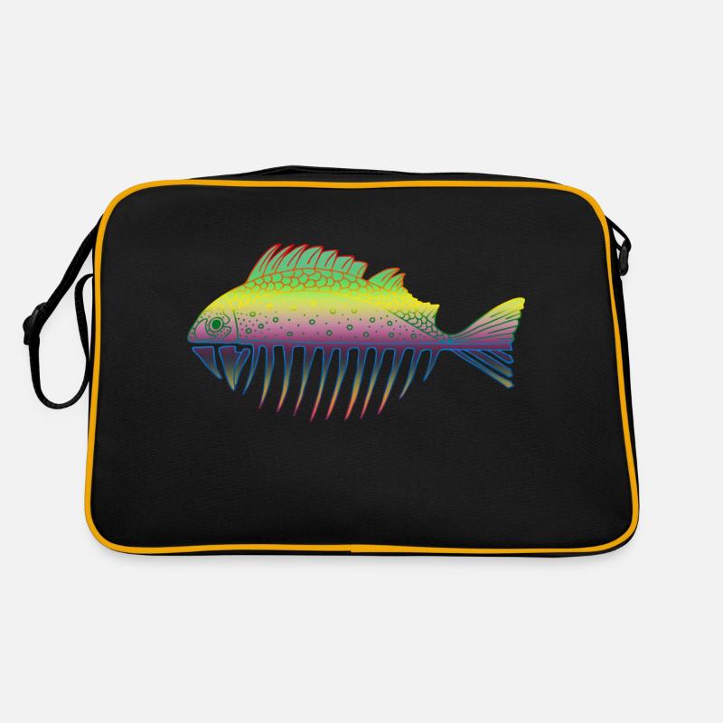 Fisch Retro Tasche
