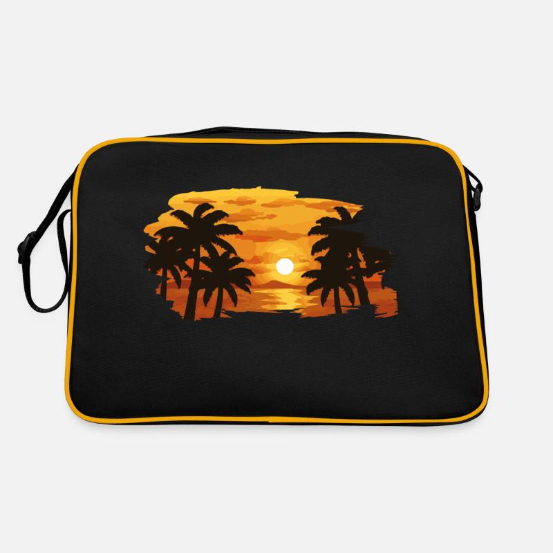 sunset Retro Tasche