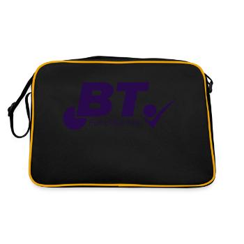 BT. - Feel like me - Retro Tasche - Schwarz/Gold - Hinten