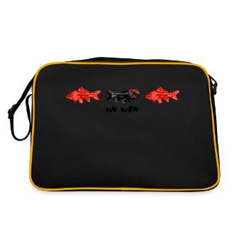 My Goldfish Way - Retro Bag - black/gold - Back