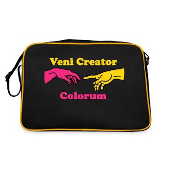 Veni Creator Colorum - Sac Retro - noir/or - Dos