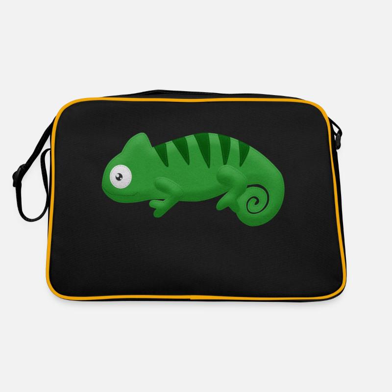 Felt Chameleon Retro Tasche