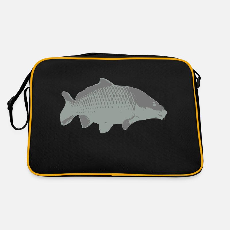 Carpe - Sac Retro - noir/or