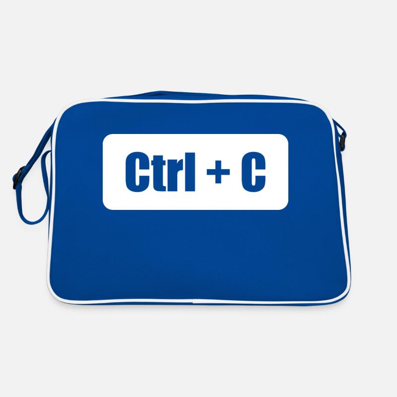Ctrl C Ctrl V Vater Sohn Eltern Kind Partnerlook Retro Tasche