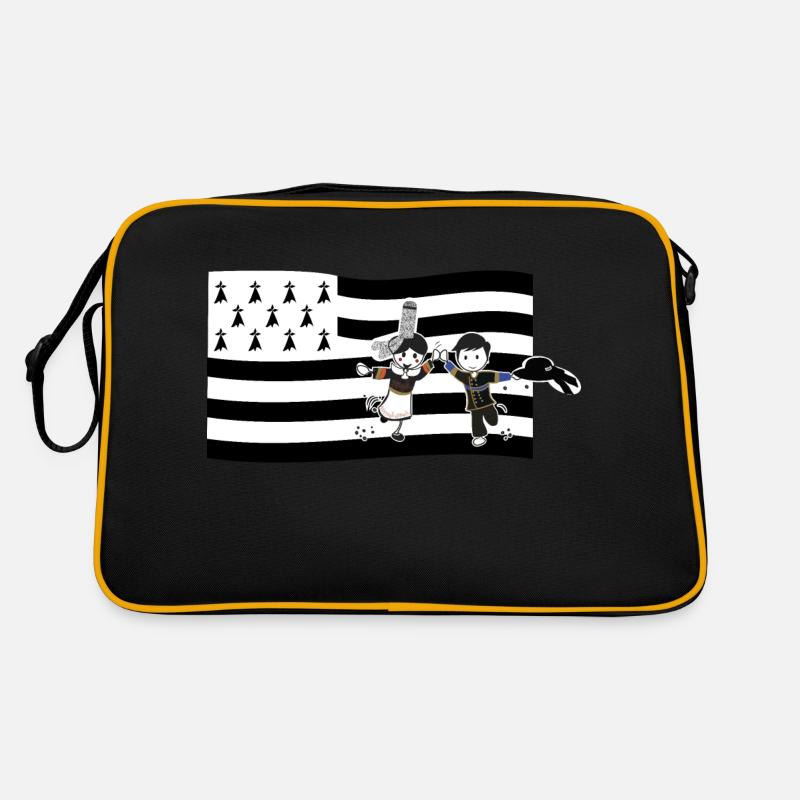 drapeau plus bretons Sac Retro