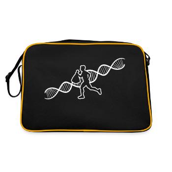 Plogging Gift Ploggen Garbage Collect Jogging - Sac Retro - noir/or - Dos
