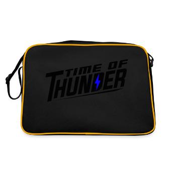 FLASH VARIATIONS - Sac Retro - noir/or - Dos