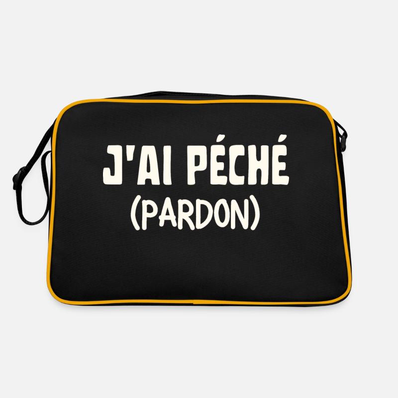 J'ai péché pardon Sac Retro