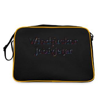 Bosniaque fraza Wind fucker LZN Izet Rukfas Combe - Sac Retro - noir/or - Dos