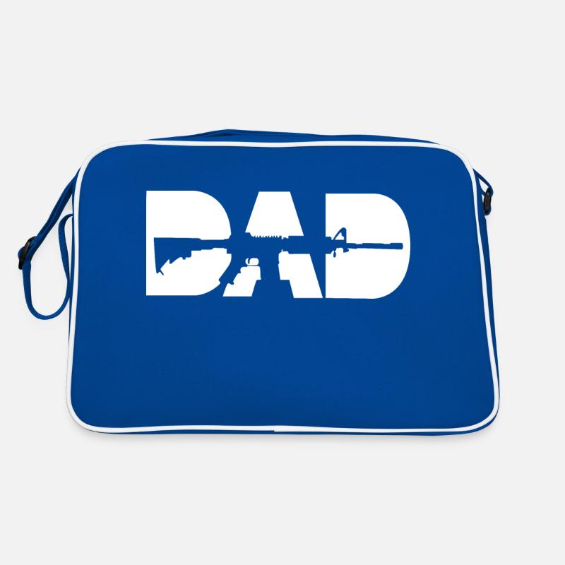 Schutz des Vaters Retro Tasche