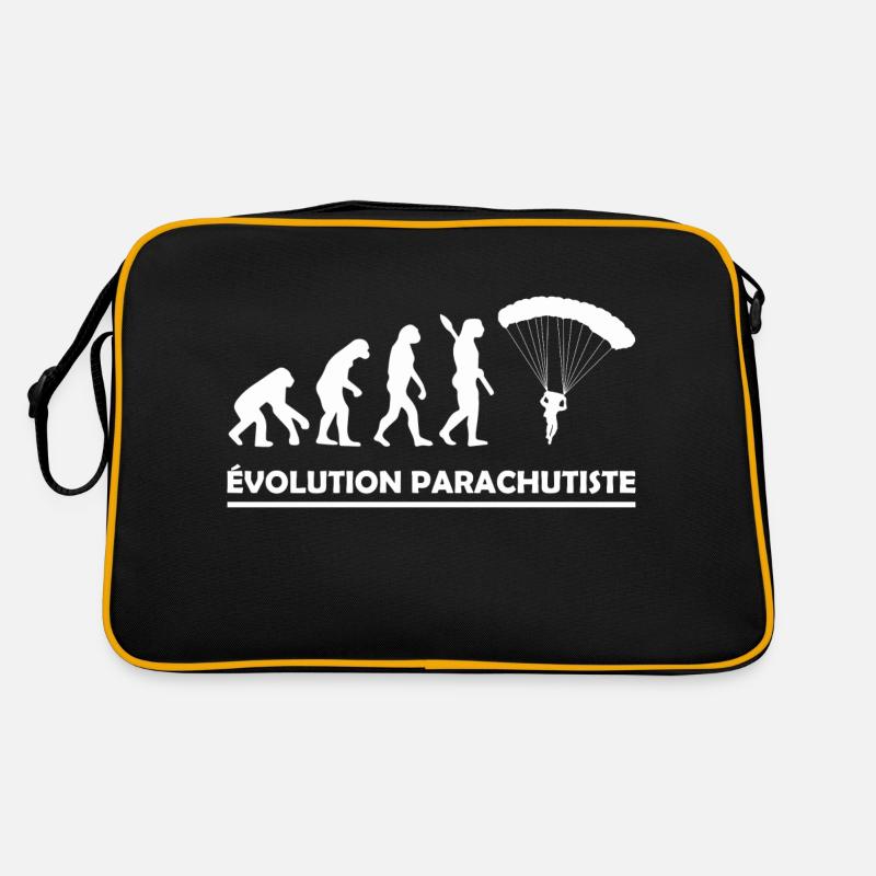 evolution parachutiste / cadeau parachutiste Sac Retro
