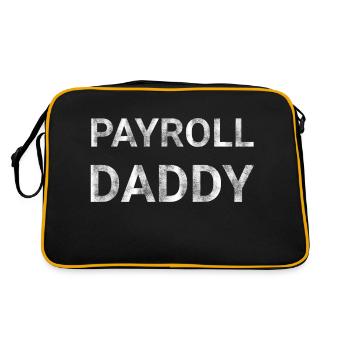 Payroll Daddy - Retro Bag - black/gold - Back