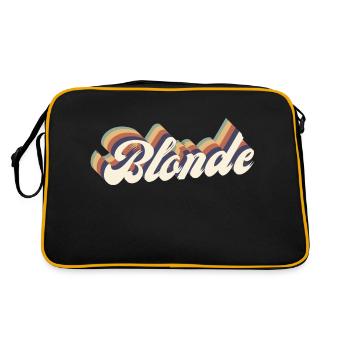 Blonde vintage - Sac Retro - noir/or - Dos