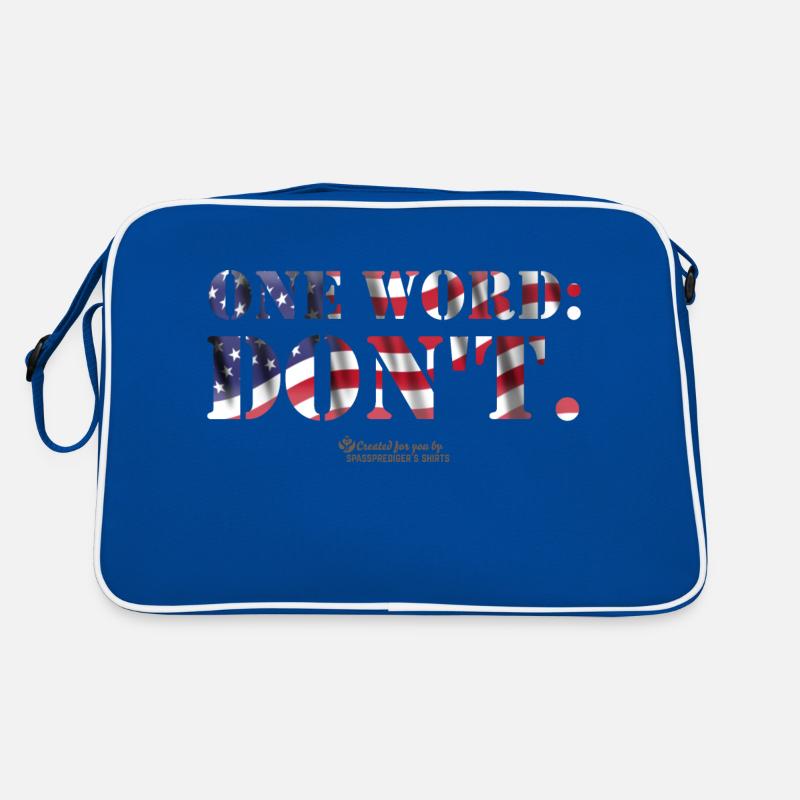 Drapeau des États-Unis Citation de Biden Sac Retro