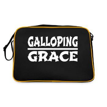 Vie gracieuse L’élégance dans la simplicité Equipement d’équitation - Sac Retro - noir/or - Dos