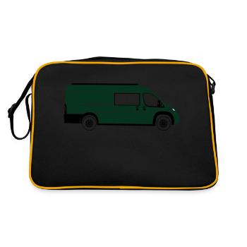 Jumper Boxer Ducato 4x4 aventure - Sac Retro - noir/or - Dos