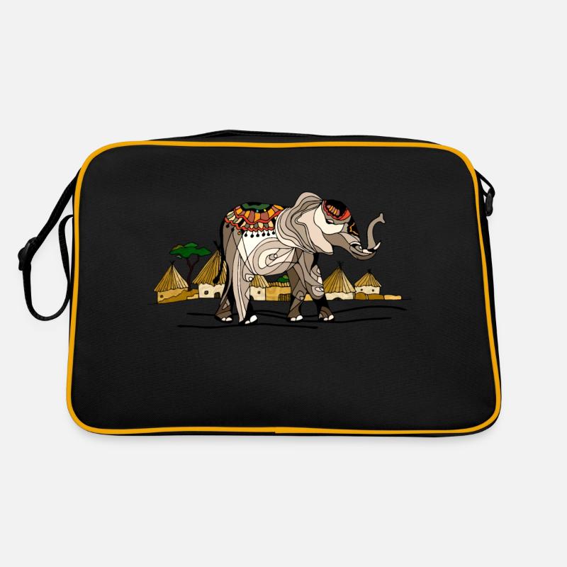 Elefant Retro Tasche