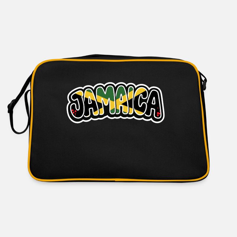 JAMAICA Graffiti Retro Tasche