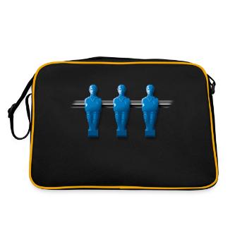 Soccer player - Retro Bag - black/gold - Back